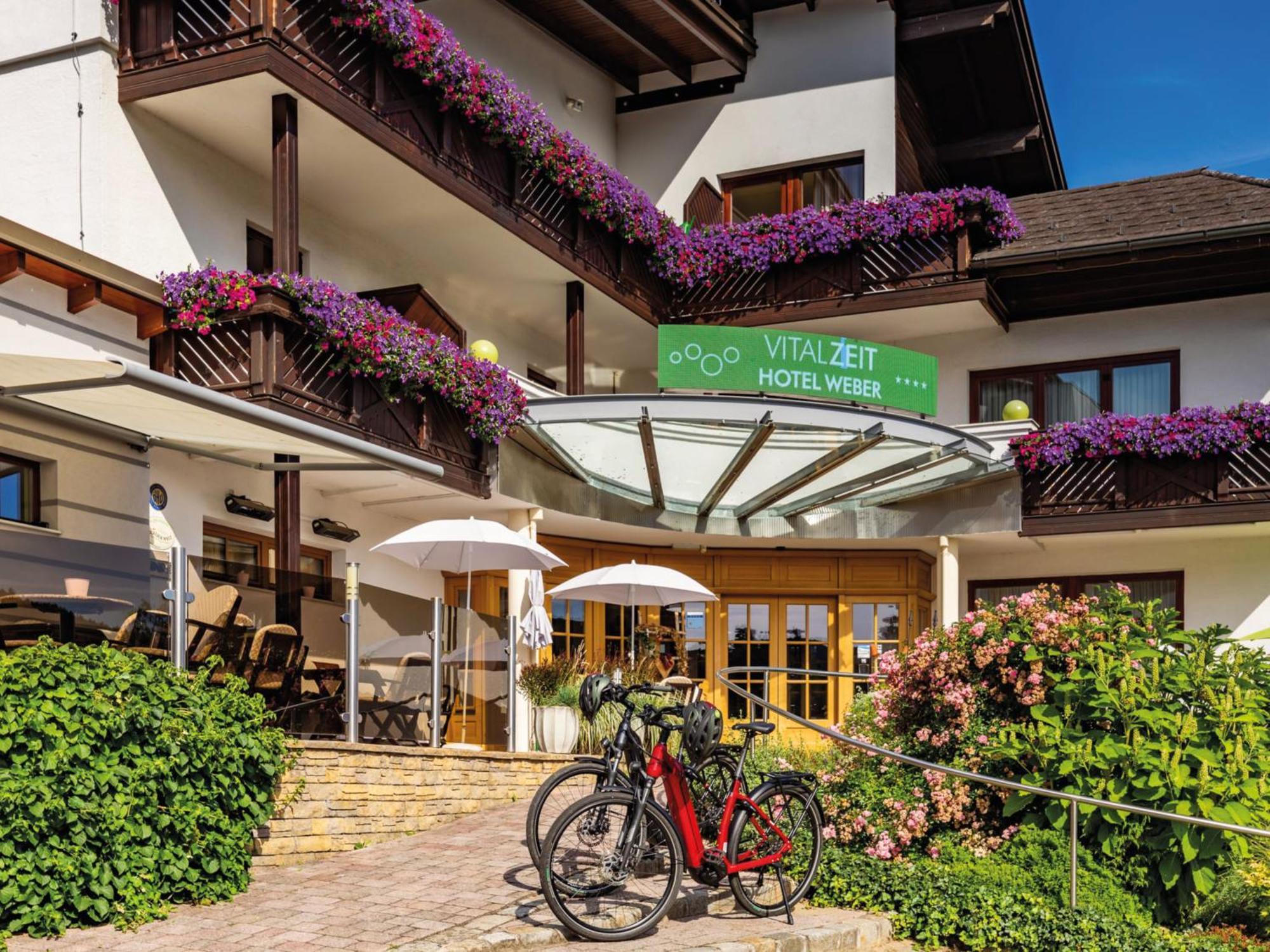 Vitalzeit Hotel Weber Bad Schönau Buitenkant foto