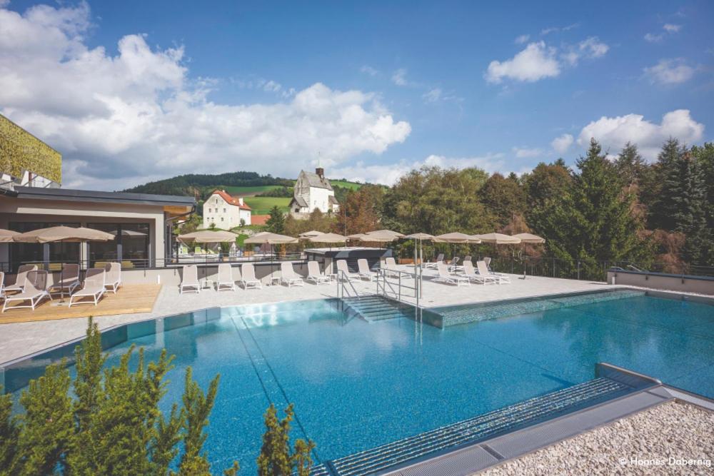 Vitalzeit Hotel Weber Bad Schönau Buitenkant foto